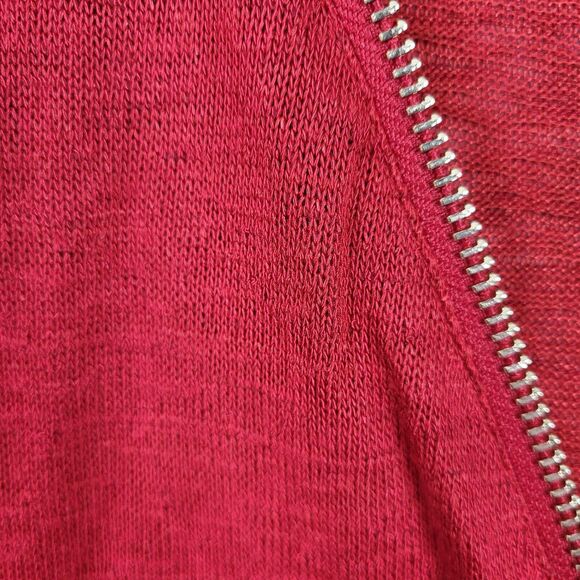Soft Surroundings Valentina Sweater Top Womens Large Zip Long Sleeve Lightweight - Picture 7 of 15